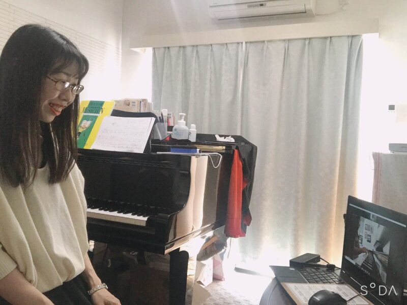 楽しい！オンラインピアノレッスン♪